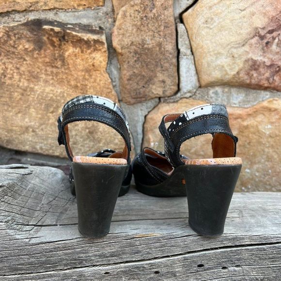 💗The Art Company Spain Mary Jane Black Leather Pumps -US 6.5 (#59) - Picture 7 of 12